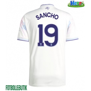 Aston Villa Jadon Sancho #19 Tredje Tröja 2025-26 Kortärmad